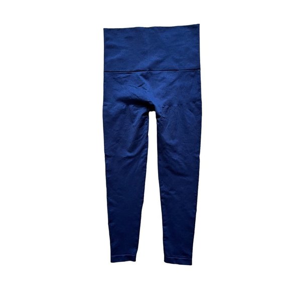 Anti x proof compression high waisted leggings in blue size L - Picture 3 of 4